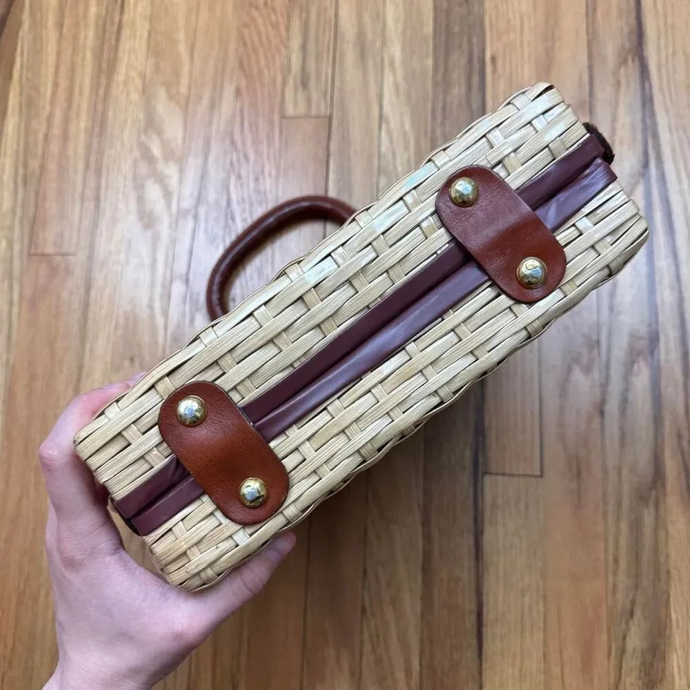 Unbranded Women's Brown and Tan Bag